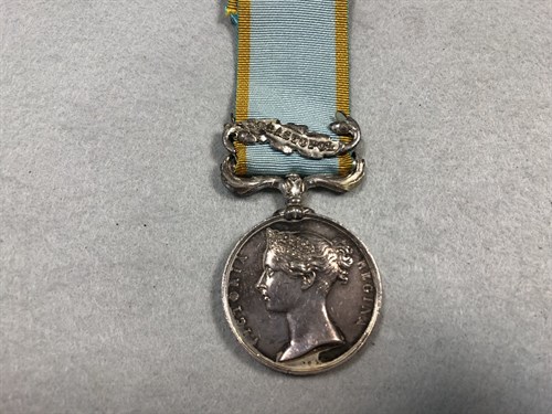 Lot 359 - Crimean War Medal with Sebastopol clasp