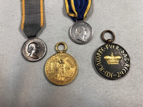 Lot 369 - Saxe-Gotha-Altenburg Medal For Waterloo 1815