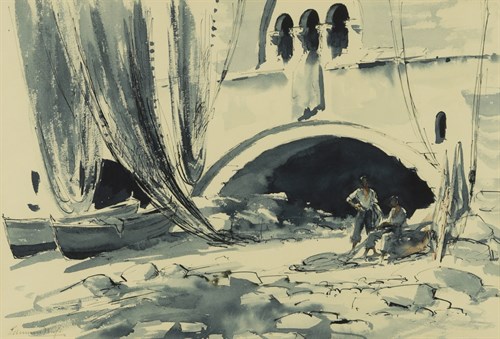 Lot 133 - Edward Seago, RWS, RBA (British, 1910-1974)