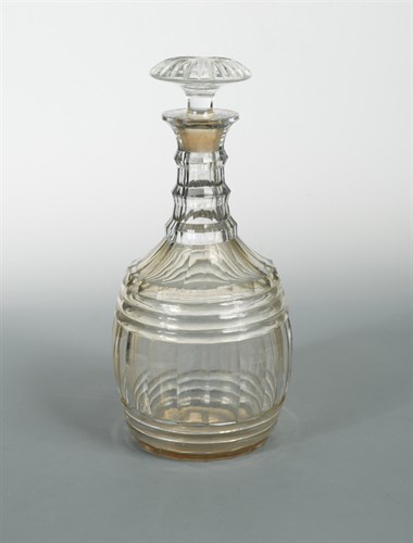 Lot 76 - A 19th century double magnum decanter and stopper