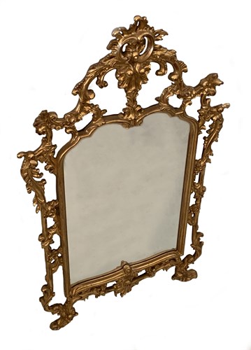 Lot 37 - A George III style gilt composition framed...