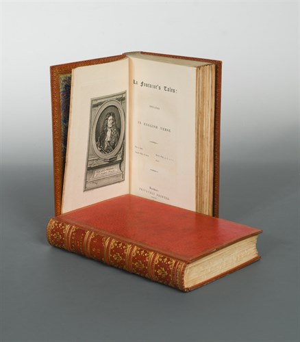 Lot 160 - LA FONTAINE (Jean de). Tales Imitated in...