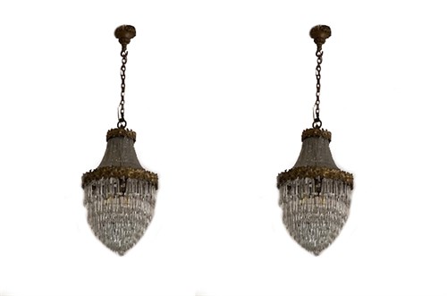 Lot 9 - A pair of 19th century French ormolu and...
