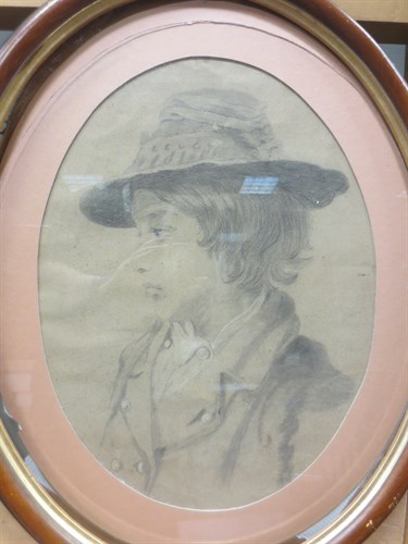 Lot 400 - Circle of George Richmond (British, 19th...