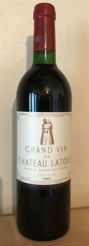 Lot 256 - Chateau Latour, Pauillac 1er Cru 1980, 1 btl
