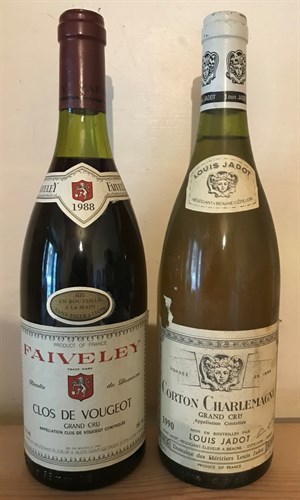 Lot 257 - Clos de Vougeot Grand Cru, Faiveley 1988, 1...