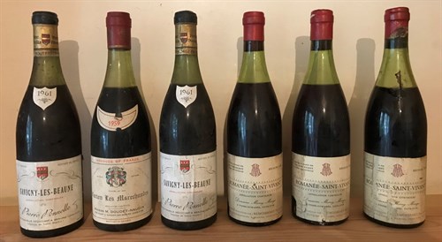 Lot 263 - Various 1950s and 1960s red Burgundy including...