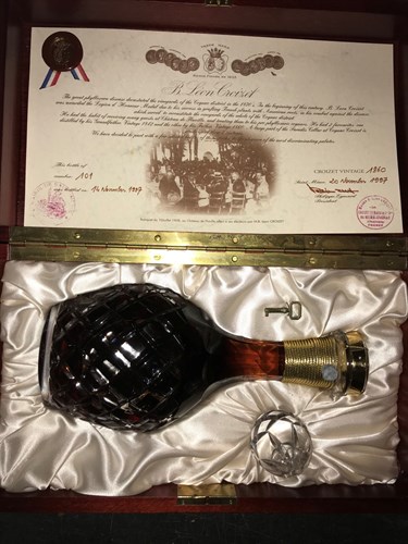 Lot 280 - Croizet Cognac vintage 1860, bottled 1997, 1...