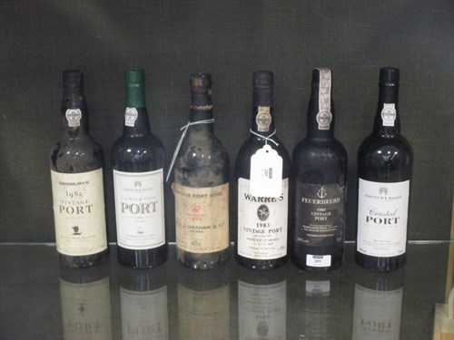 Lot 285 - Graham's vintage port 1970, 1 btl; Warre's...