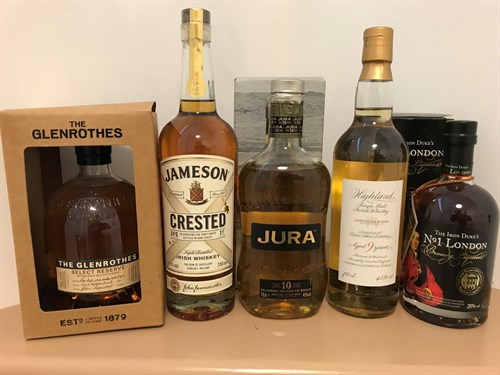 Lot 289 - Various spirits and wines, including whisky...