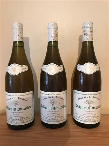 Lot 290 - Puligny Montrachet 1996, J - C Belland, 8 bottles