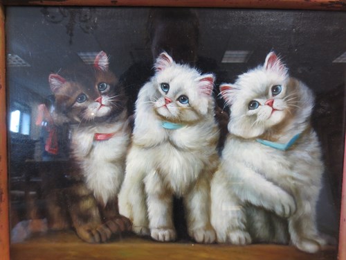 Lot 419 - Circle of Henriette Ronner-Knip (Dutch/Belgian,...