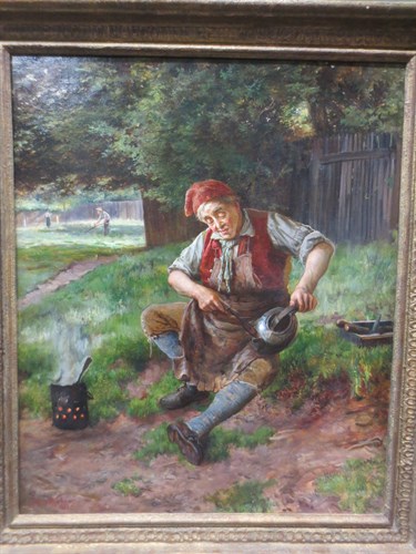 Lot 396 - Francis Sydney Muschamp (British, 1851-1929) -...