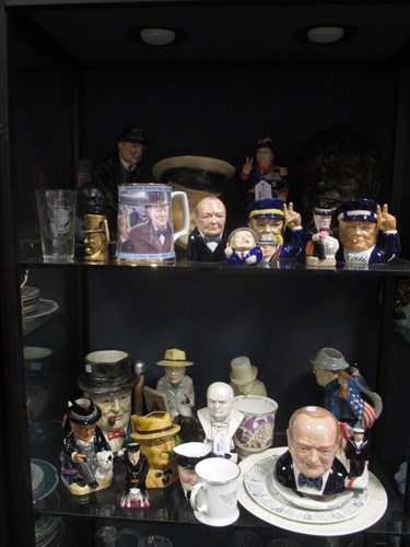 Lot 61 - A quantity of Winston Churchill ceramics and...