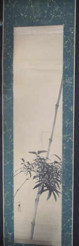 Lot 154 - Six Japanese painting scrolls (6)