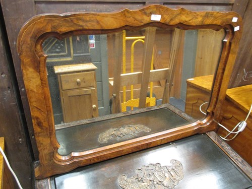 Lot 615 - A Continental mirror