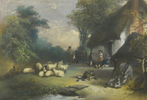 Lot 156 - Edward Robert Smythe (British, 1810-1899), A...