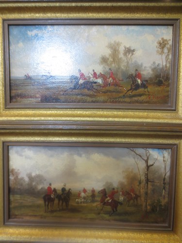 Lot 418 - English School, 19th Century, Cattle in a...