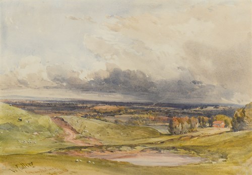 Lot 241 - William Callow (British, 1812-1908), Malvern...