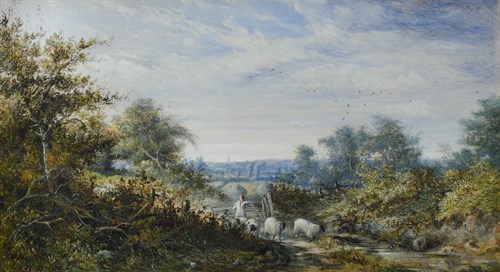 Lot 155 - Edgar John Varley (British, 1839-1888)