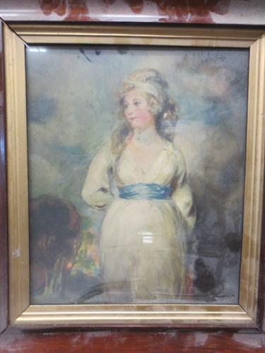 Lot 423 - English School, 19th Century, Portrait of a...