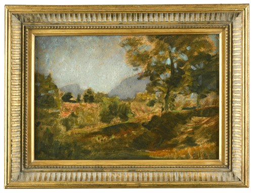 Lot 273 - François Vernay (French, 1821-1896), Autumnal...