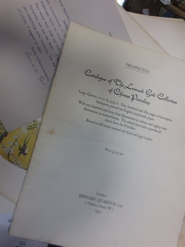 Lot 152 - Catalogue of the Leonard Gow collection of...