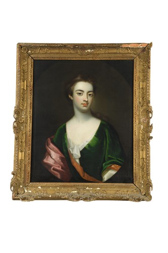 Lot 242 - Attributed to Sir Godfrey Kneller (British, 1646-1723)