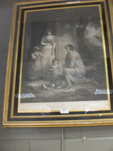Lot 411 - After George Morland, Dancing Dogs and Guinea...