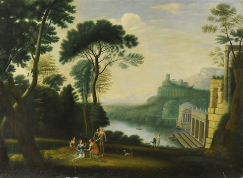 Lot 199 - After Claude Lorraine  (French, 1600–1682)