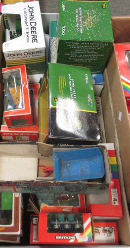 Lot 202 - Britains and Ertl mainly 1:32 scale model farm...