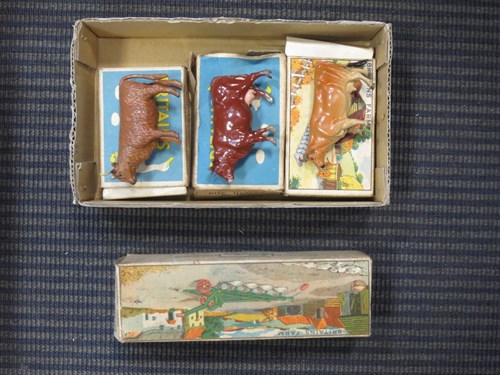 Lot 189 - Britains (mainly) vintage painted figures etc,...