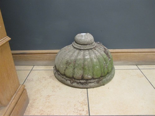 Lot 737 - A pair of architectural garden ornaments