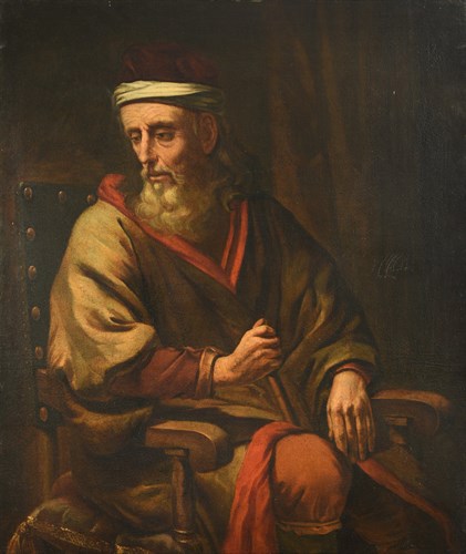 Lot 219 - Manner of Rembrandt van Rijn (Dutch, 1606-1669)