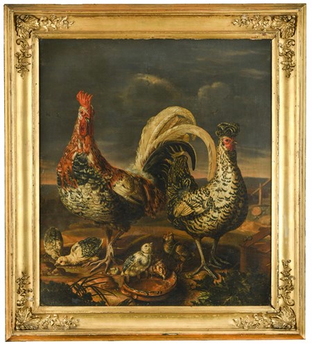 Lot 290 - Attributed to Jacomo Victors  (Dutch, 1640-1705)