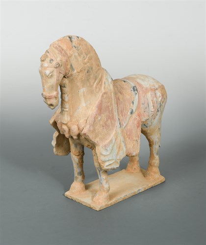 Lot 95 - A pottery model horse, Sui or early Tang Dynasty