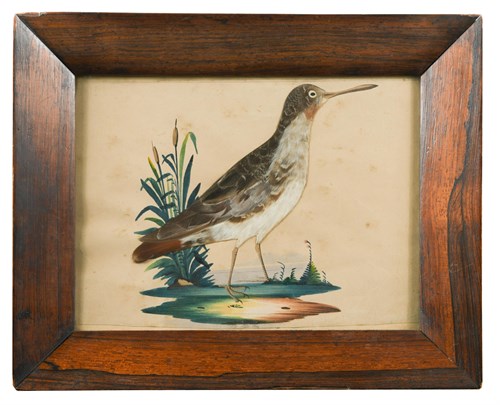 Lot 340 - A pair of 19th century feather pictures