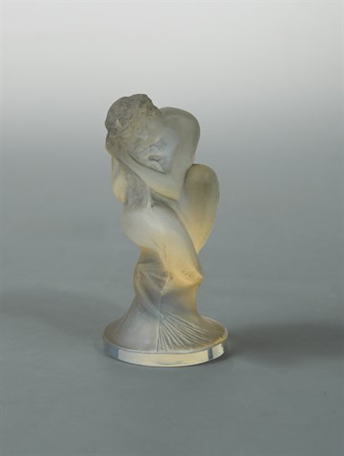 Lot 6 - Sirene, a rare R. Lalique opalescent glass car mascot