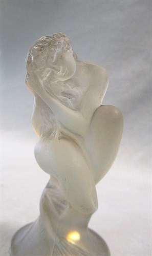 Lot 6 - Sirene, a rare R. Lalique opalescent glass car mascot