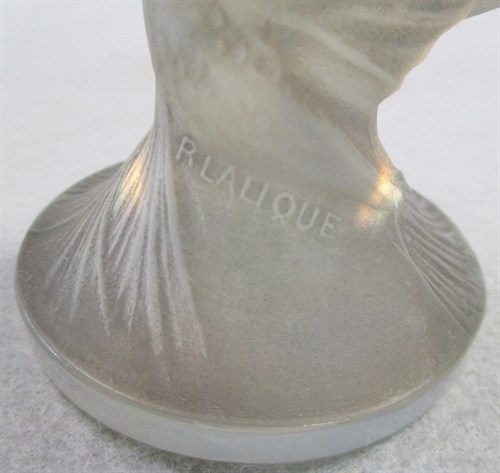 Lot 6 - Sirene, a rare R. Lalique opalescent glass car mascot