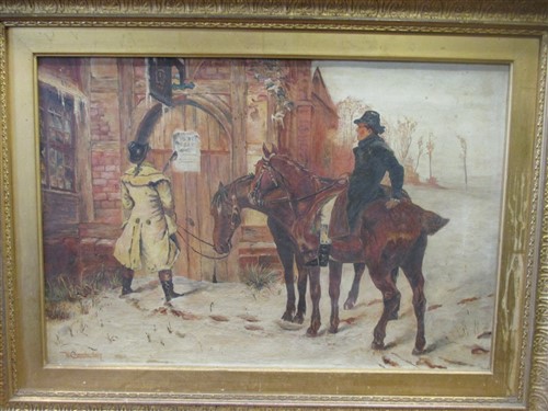 Lot 302 - W Chamberlain (British, 19th Century), A...