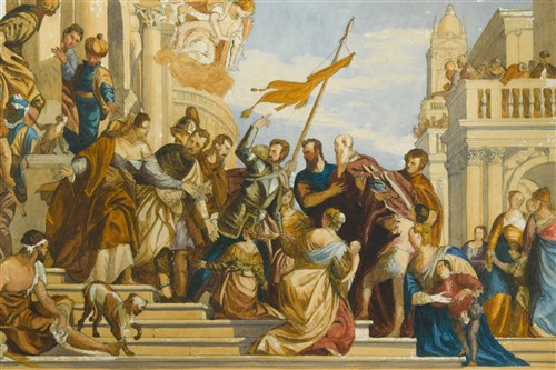Lot 372 - Marcello Marcellino after Paolo Veronese