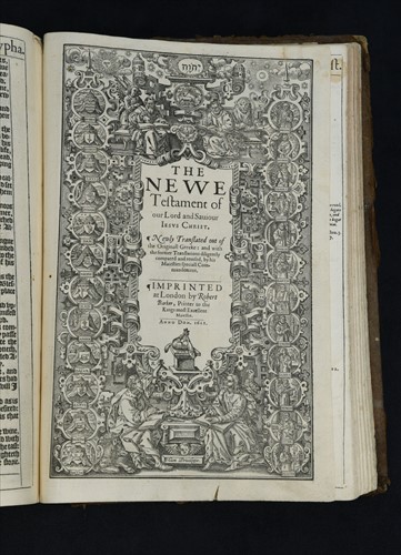 Lot 93 - KING JAMES 'GREAT HE' BIBLE FIRST EDITION 1611.