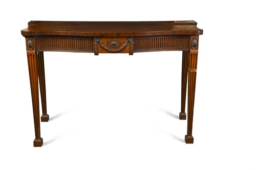 Lot 459 - A George III mahogany serving table in the manner of Robert Adam