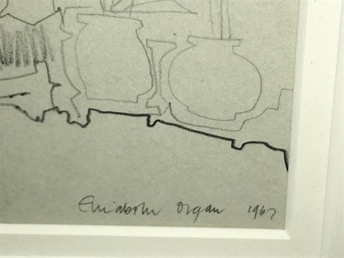 Lot 33 - Elizabeth Organ (British, 1939-2009), Old...