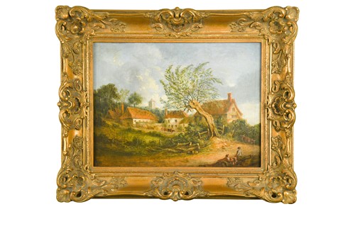 Lot 301 - Attributed to Alfred Stannard (British, 1806-1889)