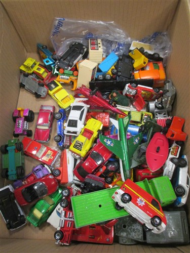 Lot 111 - Collection of playworn diecast models
