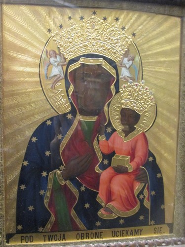 Lot 285 - A 20th century Polish icon