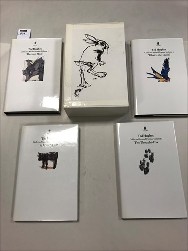 Lot 503 - Literature, various. HUGHES (Ted)