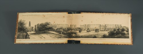 Lot 33 - [GIRDLESTONE, Charlotte?] Panorama of Regent’s Park.